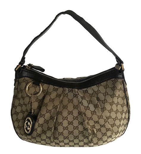 vintage gucci hobo shoulder bag|Gucci hobo bags outlet.